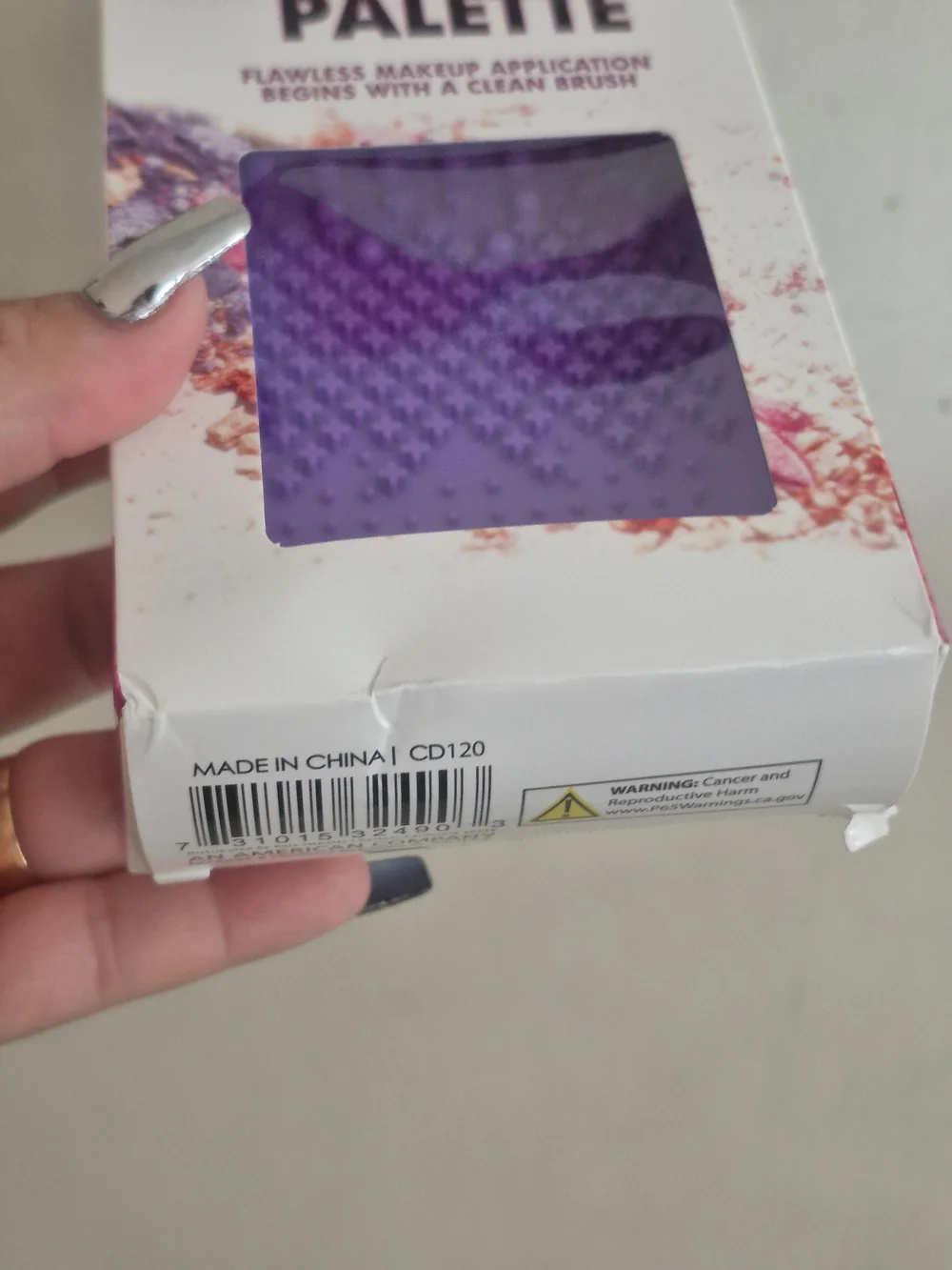 Makeup Forever Purple Brush Cleansing Palette